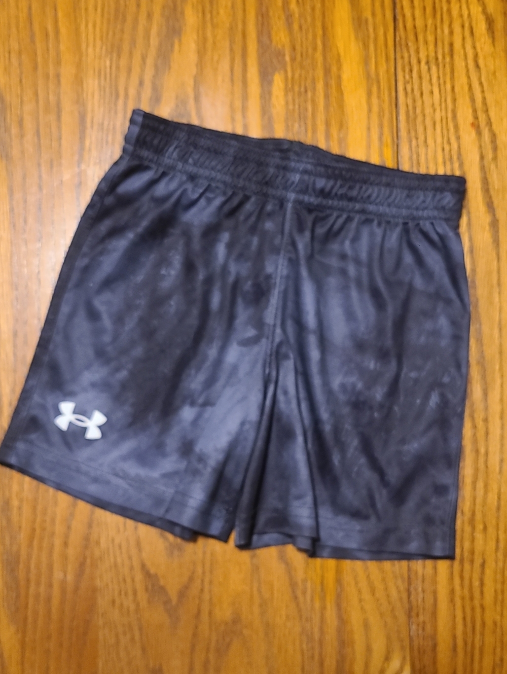 Under Armour Smoky Gray Athletic Shorts - 24 Months